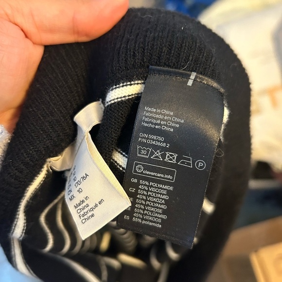 H&M Striped Knit Midi Skirt - Picture 3 of 3